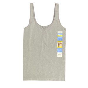 Ellen Tracy Women's Seamless Smooth Wide Strap Reversible Scoop/V-Neck Camisole